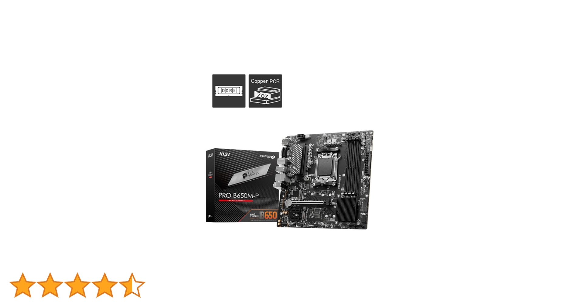 MSI PRO B650M-P マザーボード 51eaoDnr6PL.jpg